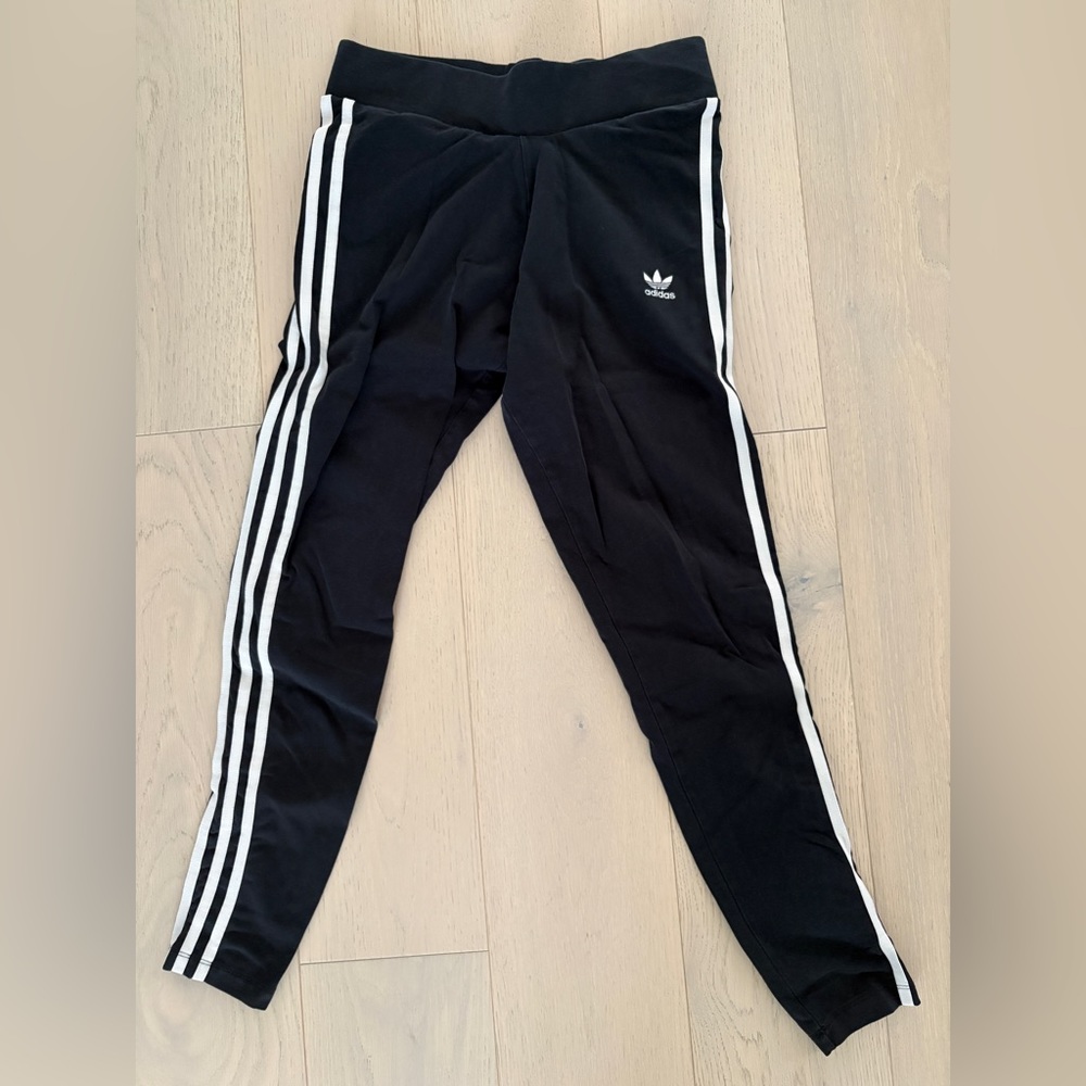 Adidas Black Leggings Medium